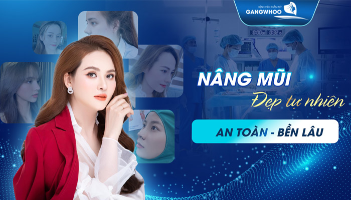 Nâng mũi uy tín và an toàn tại bệnh viện thẩm mỹ Gangwwhoo